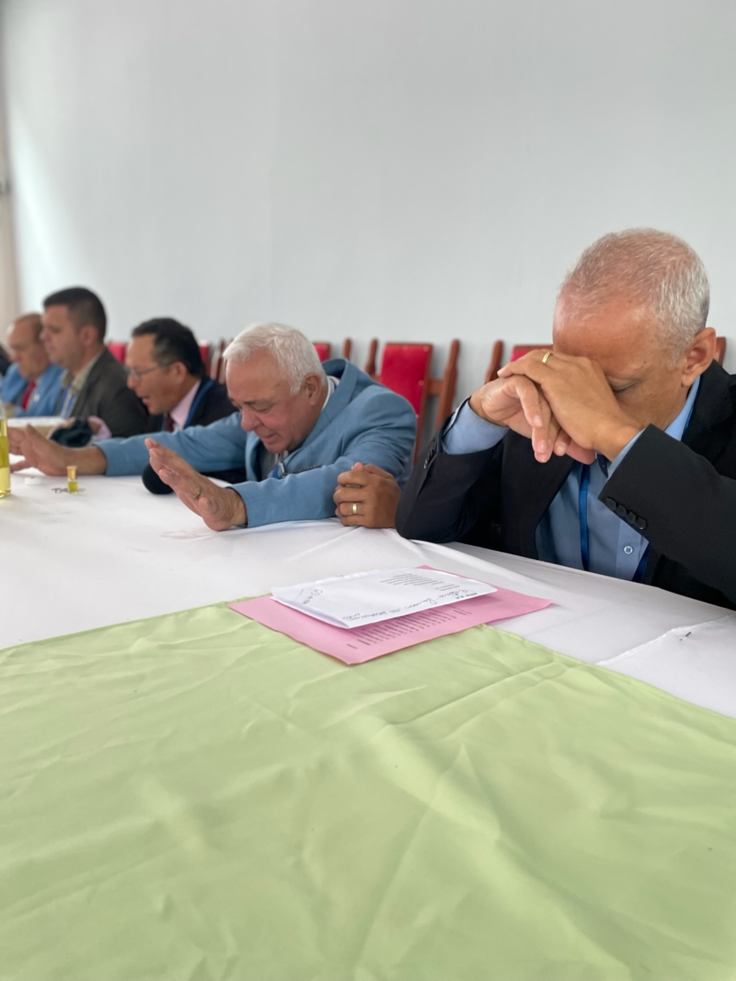 Liderança em oração
